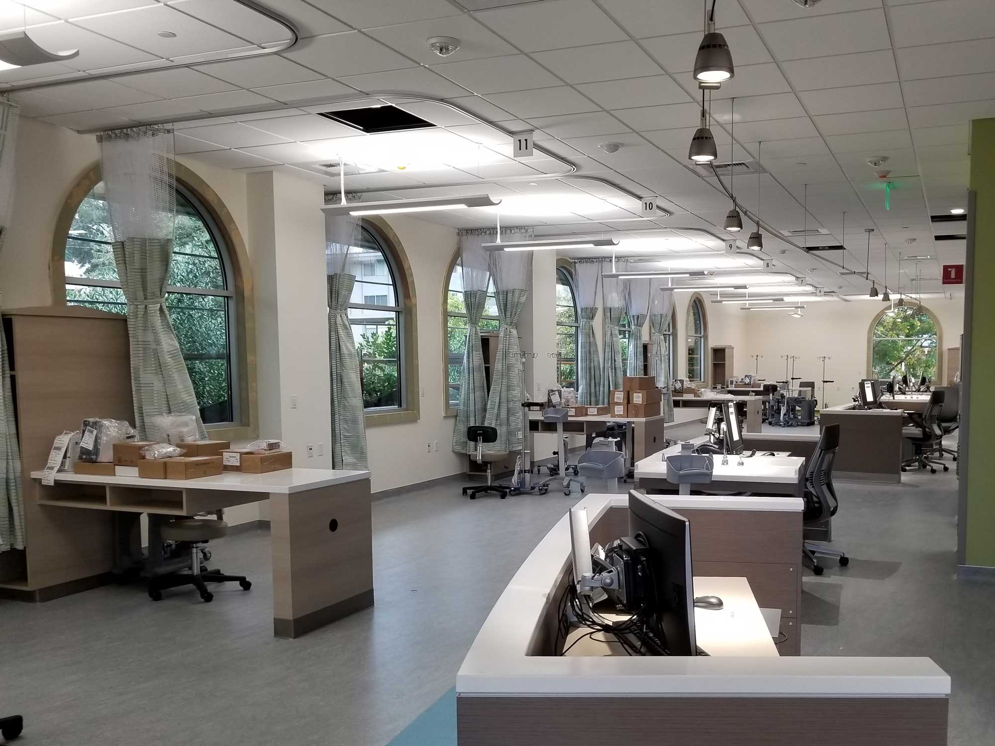 Kaiser Infusion Clinic interior