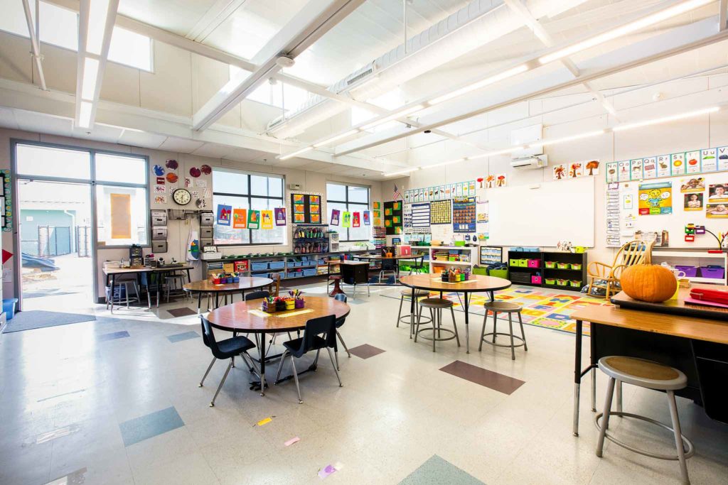 classroom at El Centro Elementary