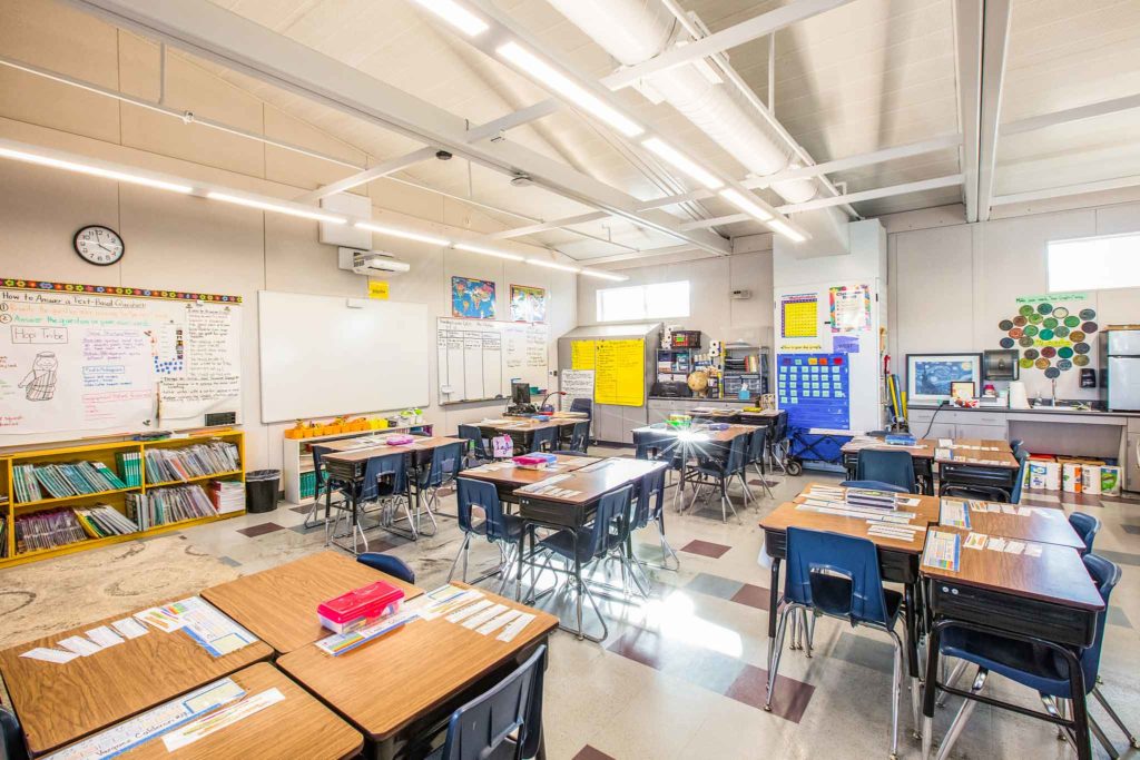 classroom at El Centro Elementary