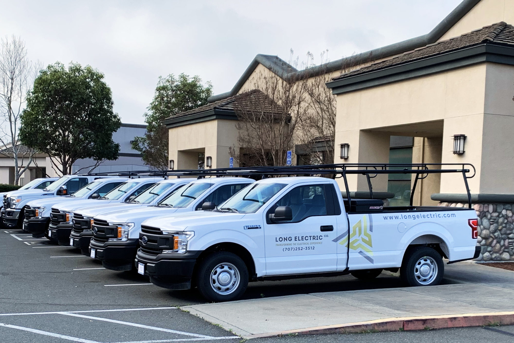 Long Electric fleet of vehicles